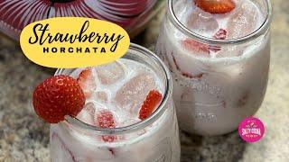 Creamy Strawberry  Horchata