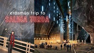 underground amusement park at salina turda, transylvania: erasmus travel vlog