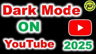 How to Turn On Dark Mode on YouTube App [2025]