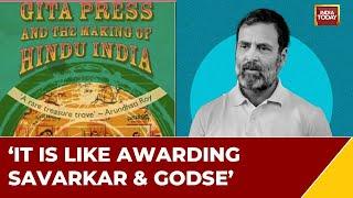 Political War Over Gandhi Peace Prize: After Gita Press Was Awarded Gandhi Peace Prize
