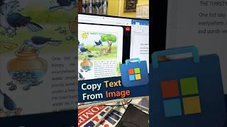 OMG Copy Text from IMAGE Microsoft PowerToys ⏰Time Saving Trick #shorts #ytshorts #computertricks