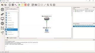 Setup Mikrotik Router on GNS3 - Use WinBox to Configure IP Address and DHCP Server