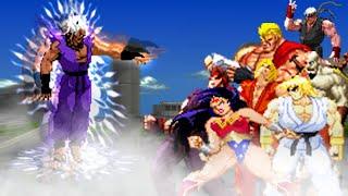 God Akuma vs The Gods! Street Fighter Mugen