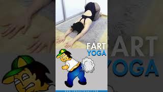 Yoga to Fart #farting #yoga #gasrelief #gasproblems @yogawithamit