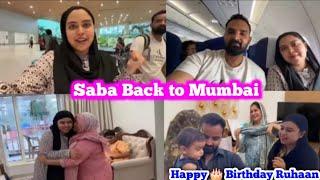 Saba Back to Mumbai ️I Delhi k Gifts  Diya sabhi ko | Saba ibrahim | Shoaib ibrahim | Dipika kakar