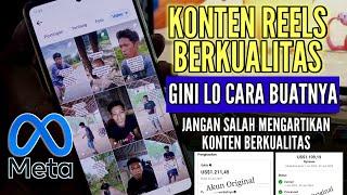 Konten reel berkualitas - masih bingung konten berkualitas tonton ini