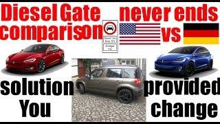 Dieselgate never ends - Comparison USA - Germany The solution is...