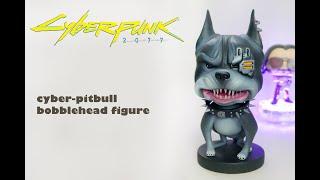 Cyberpunk 2077 Pitbull bobblehead figure