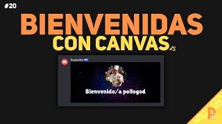 Bienvenidas con Canvas para tu Bot de Discord - discord.js v14