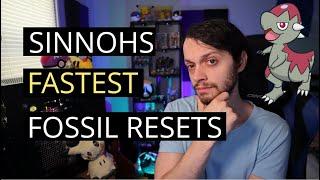 FASTEST FOSSIL RESETS! GEN 4 GUIDE TO SHINY HUNTING FOSSIL POKEMON