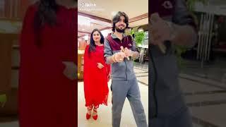 Zeeshan rokhri and Zoi hashmi tiktok video 2021