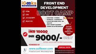 i Geeks Technologies | Frontend Bootcamp | Enroll Now: https://forms.gle/96j8XiCY74ELrbXY9