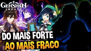 TIER LIST DE ARCONTE?? QUEM SÃO OS MAIS PODEROSOS?? (Genshinzera Responde #7)  | GENSHIN IMPACT