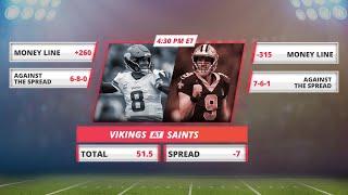 Christmas Showdown Special DraftKings Picks | Vikings at Saints