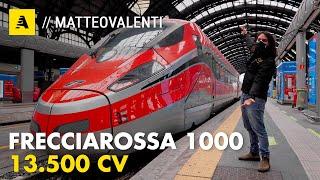 I segreti del FRECCIAROSSA 1000 | Come si guida un TRENO ad ALTA VELOCITÀ da 35 mln €