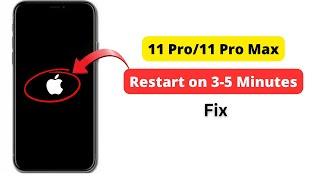 How to fix an iPhone 11 Pro/11 Pro Max that keeps restarting randomly on 2-3 Minute Fixed.