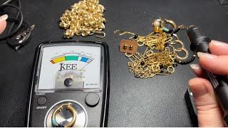 Kee Gold Tester Machine M-509GM Gold Jewelry Testing & a box from YouTube Creator Sweet Lily