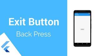 Flutter - Exit Button