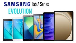 Evolution of the SAMSUNG Galaxy Tab A Series