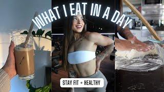 "realistic" WHAT I EAT IN A DAY - High Protein, Healthy, "Intuitive Eating" Meaning & Simple Meals