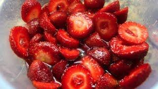 Fresas en su jugo | RECETA DE SEMANA SANTA