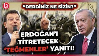 Ekrem İmamoğlu'ndan Erdoğan’ın 'teğmen' açıklamasına tepki! "Darbeymiş, menfaatmiş... Hadi oradan!"