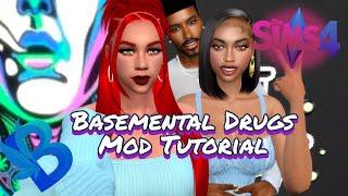 Sims 4 | Basemental Drugs Mod Tutorial and Gameplay - Part 1 : Addiction