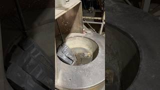 Timelapse of a metals being alloyed #moltenmetal #satisfying #timelapse