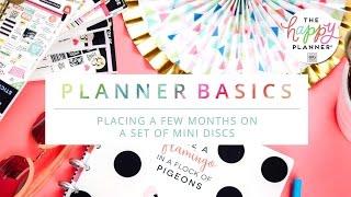 Planner Basics // Downsizing your Happy Planner®