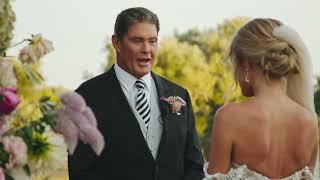 David Hasselhoff and Hayley Roberts Wedding Video in Apulia