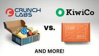 CrunchLabs vs. KiwiCo: What are the best S.T.E.M Build Boxes and Science Kits in 2024?