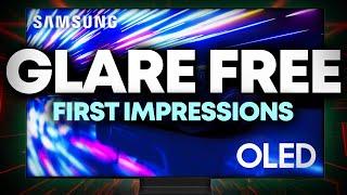 2024 Samsung S95D OLED TV First Impressions | Is Glare Free Good?