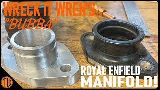 NEED ONE? MAKE ONE! Enfield inlet manifold | Wreck it Wren's Enfield