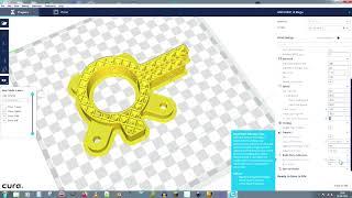 A Quick Video About the SLICER settings I use in CURA for 3D printing on my Anycubic i3 mega