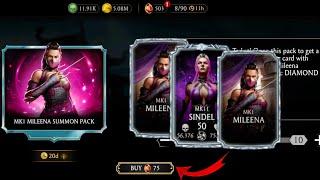 I unlocked MK1 MILEENA Just 5 Pack _ Mk1 mileena pack opening - mk Mobile i ame so lucky guys