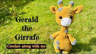 Crochet Girraffe - Crochet along with me Beginner friendly no sew body/ Huge + cuddly Giraffe