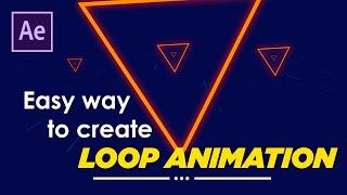 Loop Animation | Infinity Animation | Infinite Zoom | after effect tutorial | new