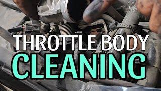 THROTTLE BODY CLEANING RAIDER 150 FI