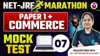 UGC NET Commerce Marathon 2024 | UGC NET Commerce & Paper 1 PYQs + MCQs Questions by Ayushi Mam