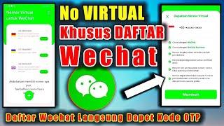 I Register Wechat Using Virtual Number And It Worked Without Scand Barcode