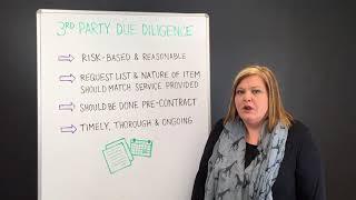 Third Party Thursday Video: Third Party Due Diligence