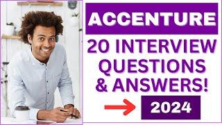 ACCENTURE Interview Questions & Answers 2024