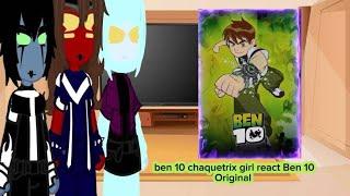 ben 10 chaquetrix girl react Ben 10 Original