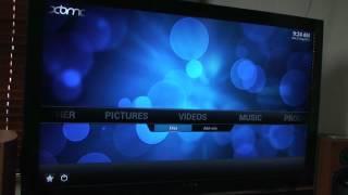 Xbian on Raspberry Pi playing 1080p MKV video files across home network from Mac OSX and PC