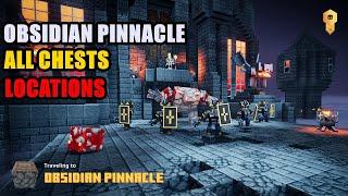 Obsidian Pinnacle All Chests Locations Minecraft Dungeons