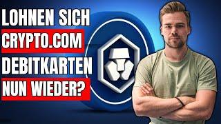 Crypto.com verbessert Debitkarten! Lohnt es sich wieder?! | Das ist jetzt WICHTIG!