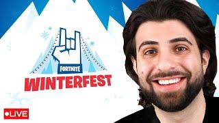  LIVE - FORTNITE WINTERFEST AND SKIBIDI TOILET SHOP!