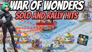 Lords Mobile - Mini rally lead WoW hops , soloing and rallying forts  | HIGHLIGHTS |