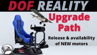 DOF Reality, New Motors, Pricing & Availability | Upgrade Path for Flight Sim Pilots Announced!