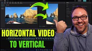 How to Make Horizontal Video Vertical (Free with Capcut for Windows)